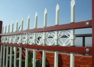 噴塑鐵藝護(hù)欄 噴塑鐵藝護(hù)欄